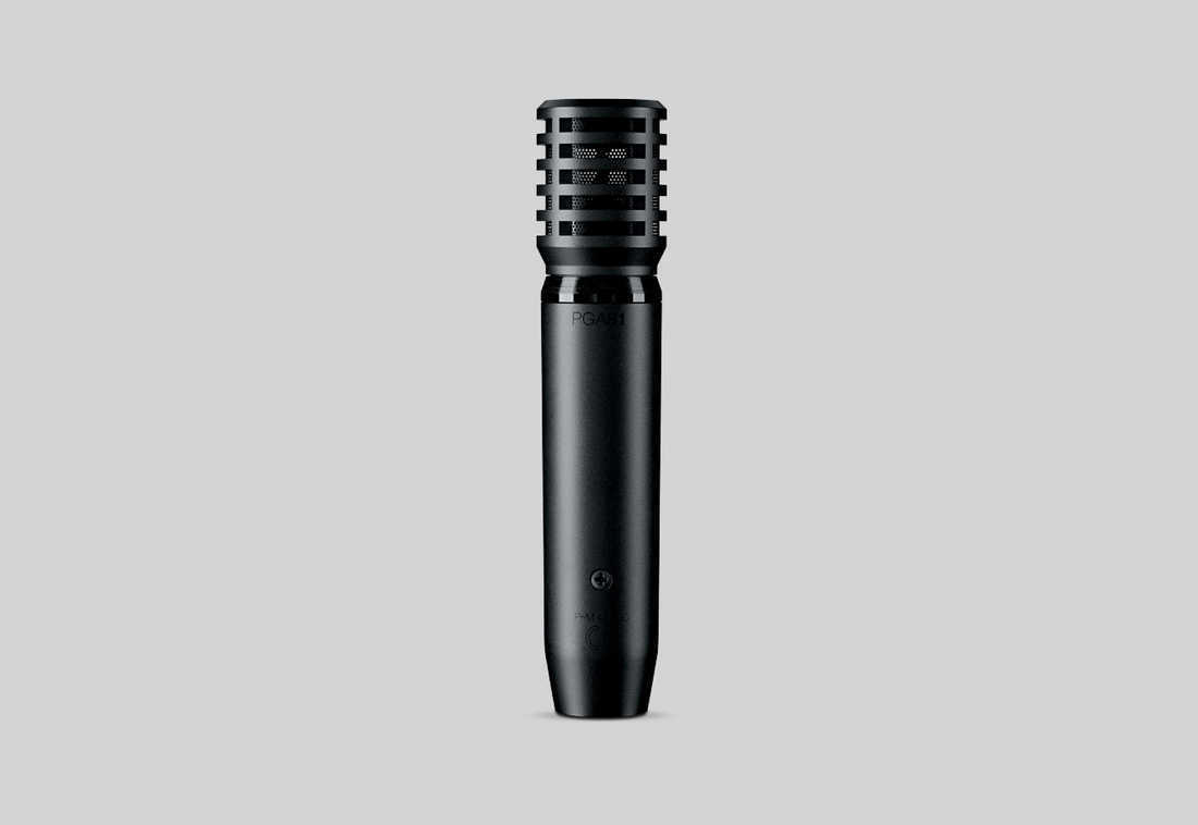 Shure condenser microphone