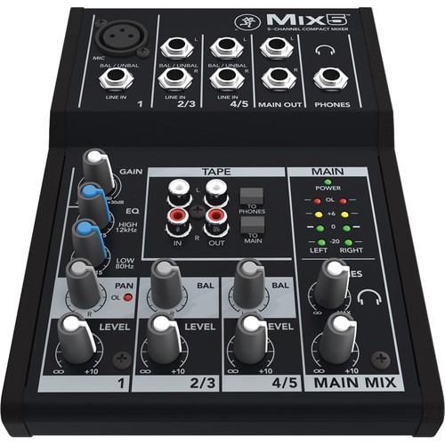 Mackie Mix5 (5 channel compact mixer) Mackie Mix5 (5 channel compact mixer)