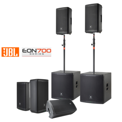 JBL EON 700 series loudspeakers