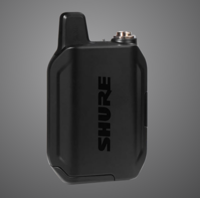 Shure GLXD1+
(Digital Wireless Dual Band Bodypack Transmitter)