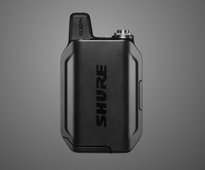Shure GLXD1+
(Digital Wireless Dual Band Bodypack Transmitter)