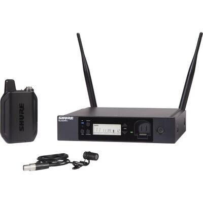 Shure GLXD14R+/85
(Digital Wireless Rack System with WL185 Lavalier Microphone)