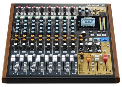 Tascam Model 12 (Mixer / Interface /  Recorder / Controller)