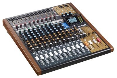 Tascam Model 16
(14-Channel Analogue Mixer With 16-Track Digital Recorder)
