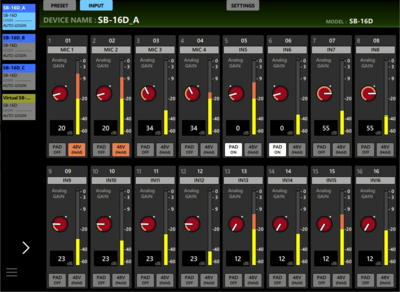Tascam SB-16D Dante Stage Box (16-in/16-out)