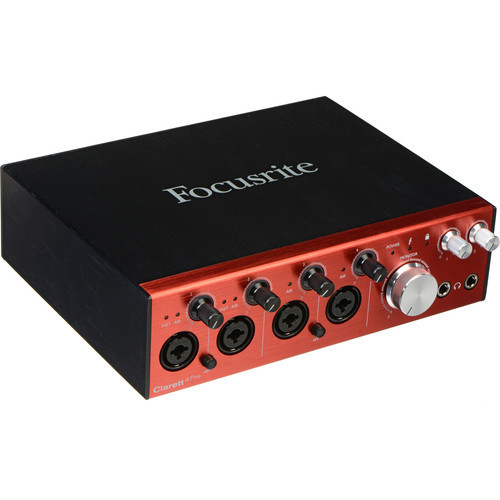 Focusrite Clarett 4Pre - Thunderbolt Audio Interface Focusrite Clarett 4Pre - Thunderbolt Audio Interface