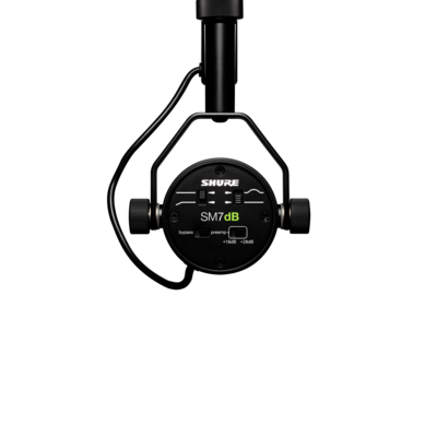 Shure SM7DB (Dynamic Vocal Microphone With Built-in Preamp)