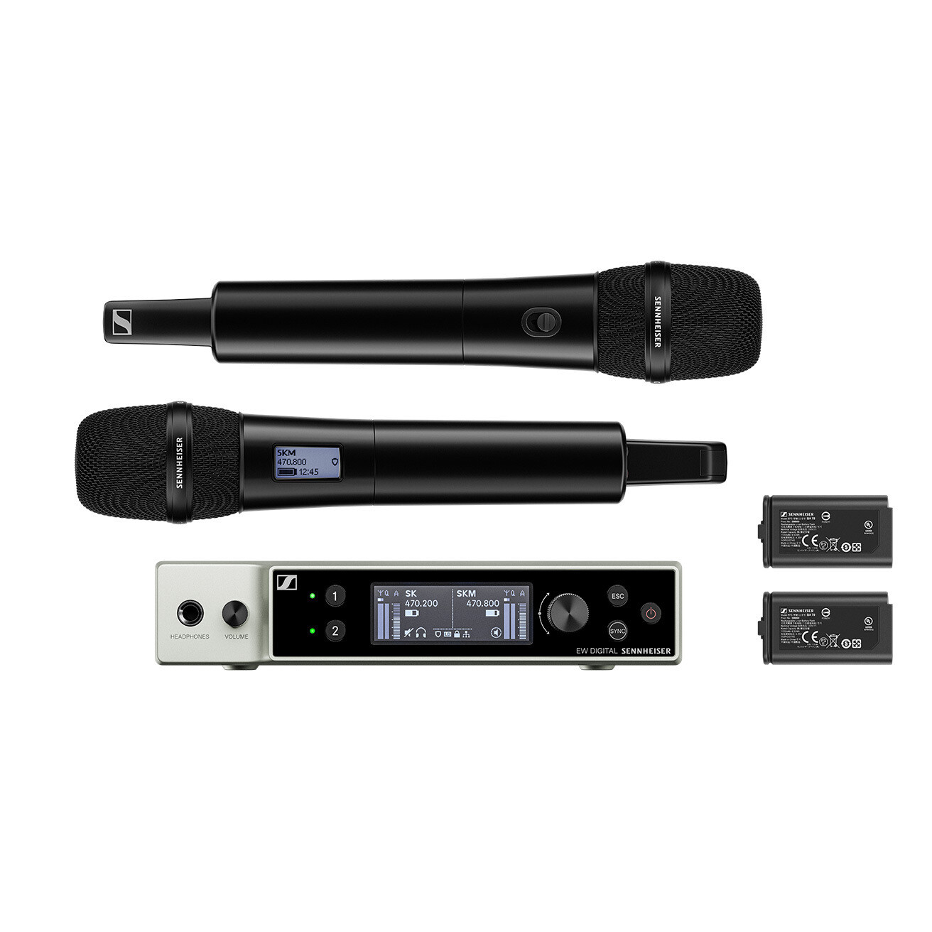 Sennheiser EW-DX 835-S Set – wireless handheld microphone system