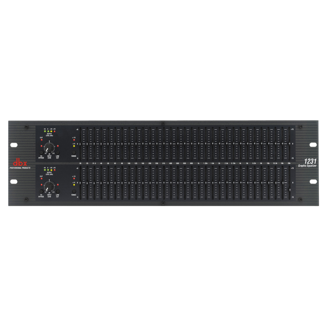 dbx 1231 Dual Channel 31-Band Equalizer