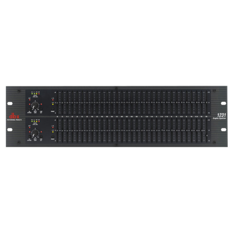 dbx 1231 Dual Channel 31-Band Equalizer
