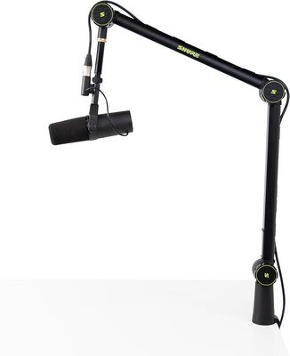 Shure by Gator (SH-BROADCAST1) Deluxe Articulating Desktop Microphone Boom Stand