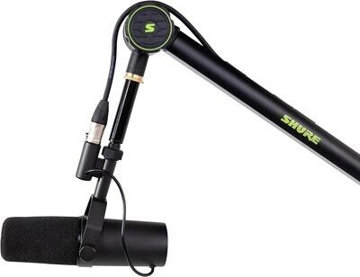 Shure by Gator (SH-BROADCAST1) Deluxe Articulating Desktop Microphone Boom Stand