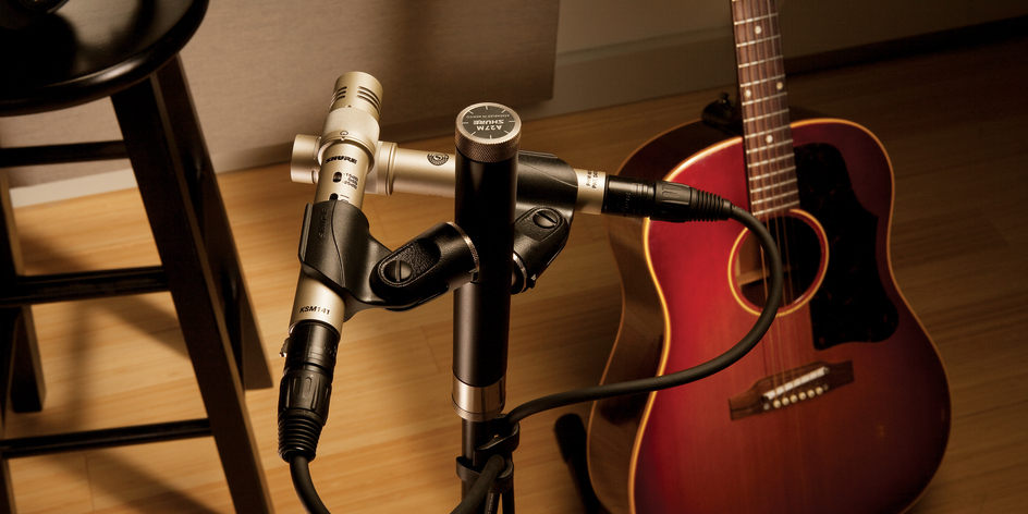 Shure KSM141 Dual Pattern Instrument microphone