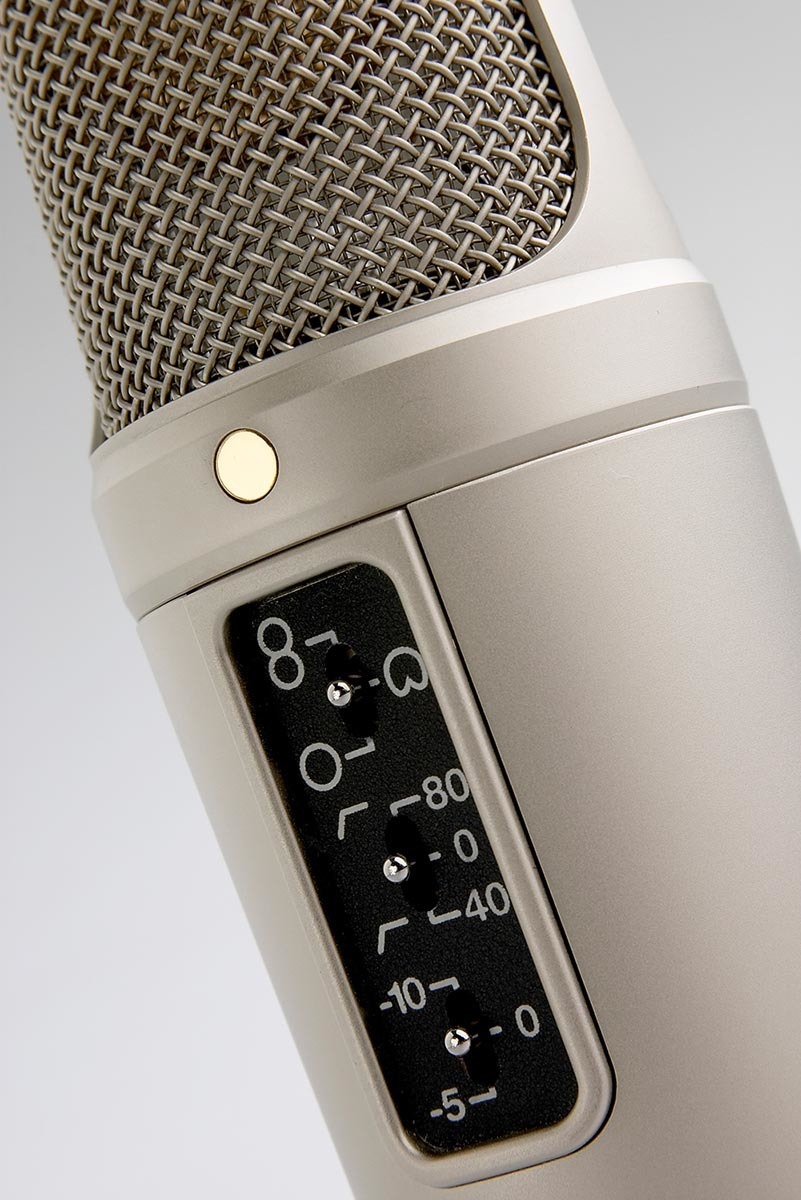Rode NT2-A large diaphram microphone set