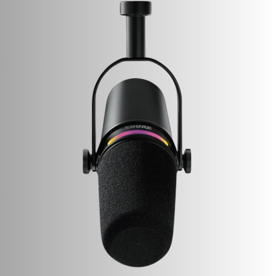 Shure MV7+ podcast microphone (Black)