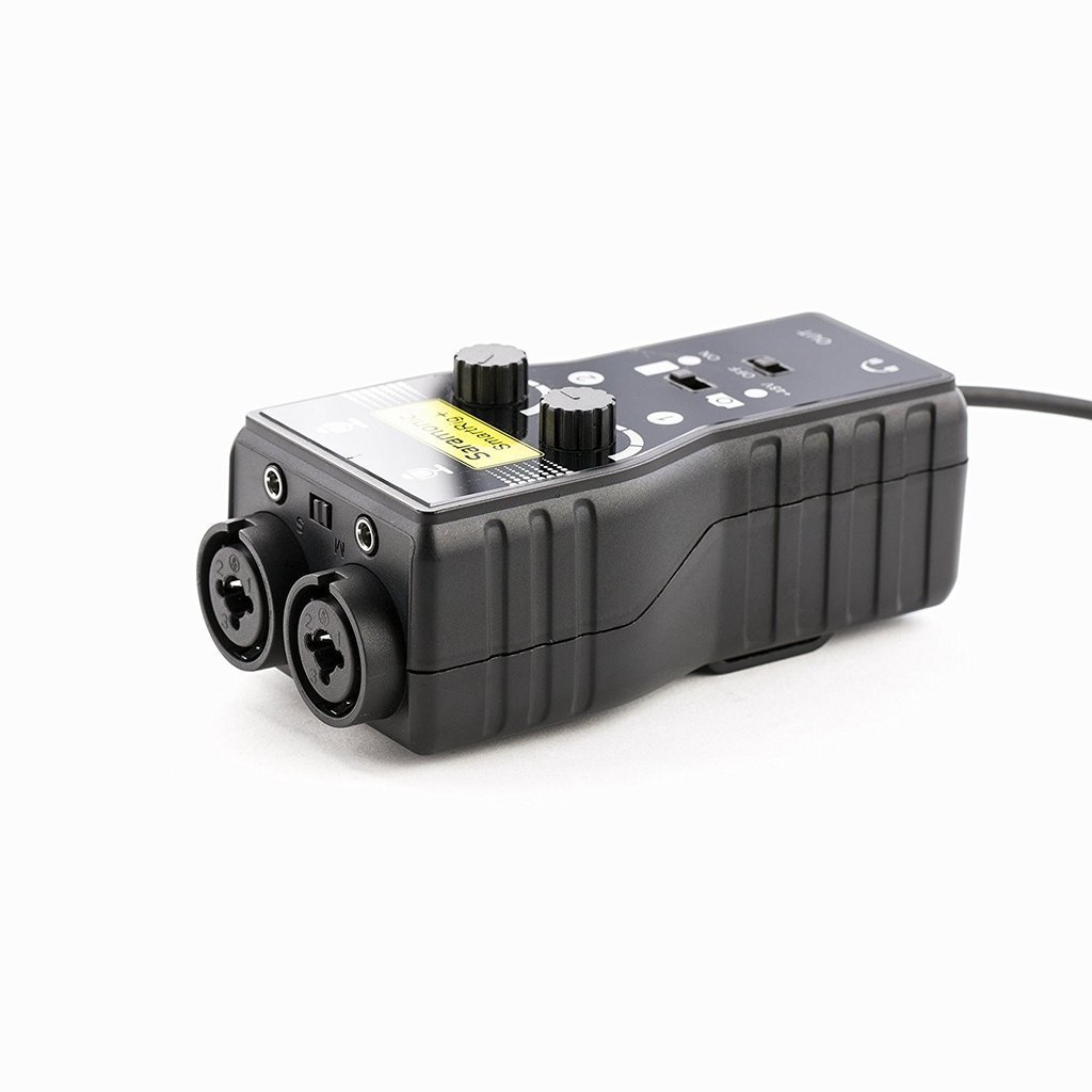 Saramonic SmartRig+  (portable microphone/guitar interface)