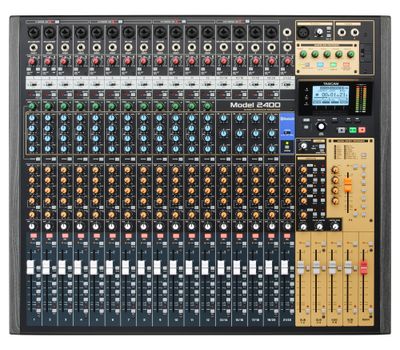 Tascam Model 2400 (24軌旗艦類比錄音控制台及現場混音器，附帶音頻介面  )