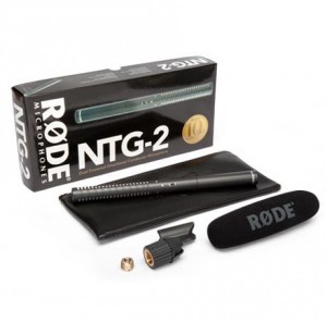 Rode NTG2 Dual powered directional condenser shotgun microphone
