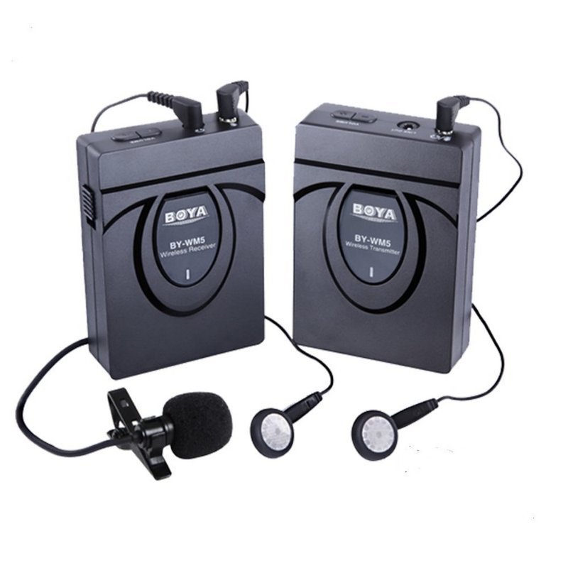 BOYA WM5 wireless microphone (2.4Ghz)