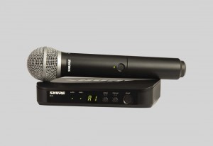 Shure BLX24/PG58 手持式無線系統 (wireless handheld microphone)