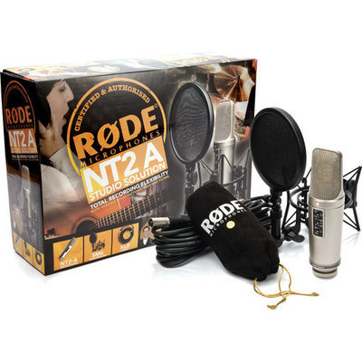 Rode NT2-A large diaphram microphone set