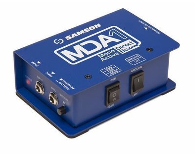 【12月優惠】Samson MDA1 - Mono Active Direct Box 【12月優惠】Samson MDA1 - Mono Active Direct Box