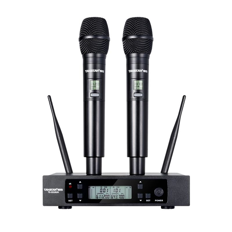 Takstar TS-3310UH Wireless Microphone (雙無綫手持咪系統)