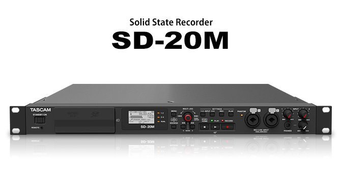 Tascam SD-20M Solid State Recorder