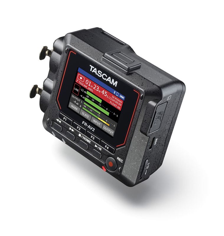 Tascam FR-AV2 32-bit Float 雙路錄音 + 時碼產生器調音台