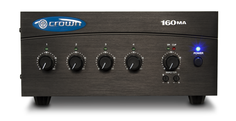 Crown Audio 160MA power amplifier