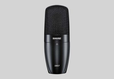Shure SM27 Professional Large Diaphragm Condenser Microphone