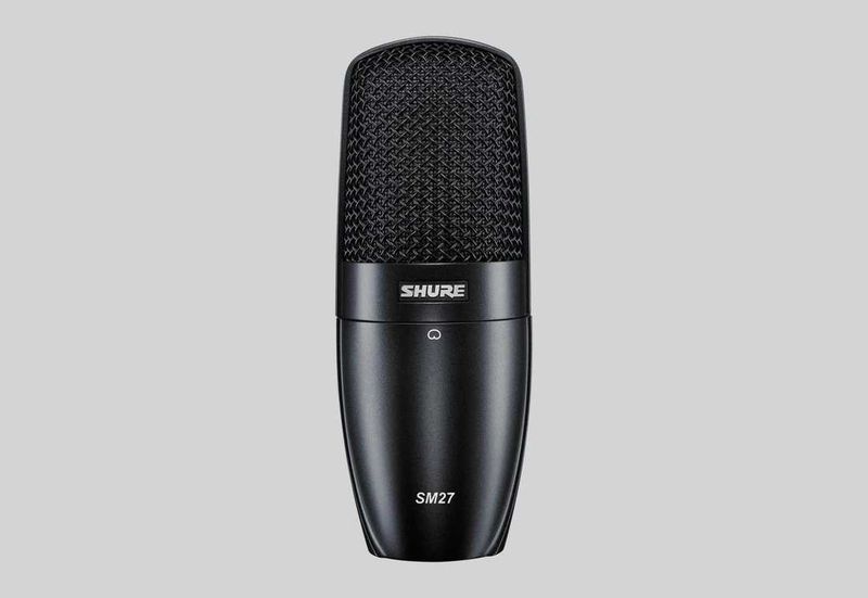 Shure SM27 Professional Large Diaphragm Condenser Microphone