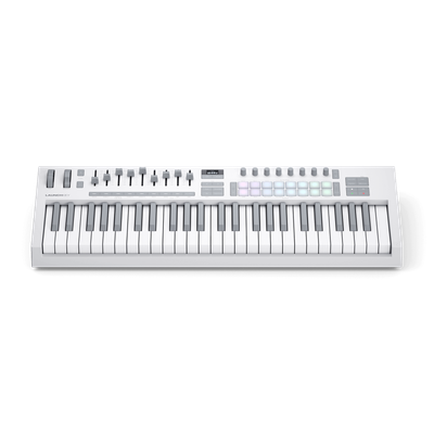 Novation Launchkey 49 White – 49鍵 MIDI 控制鍵盤｜支援 Ableton Live、Logic、Cubase 等