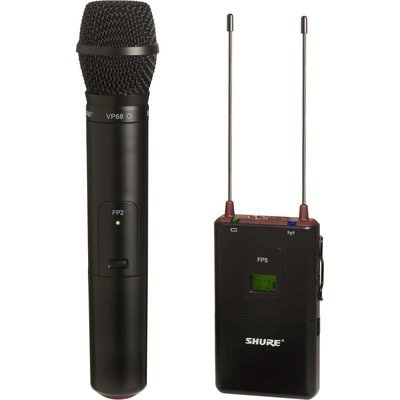 Shure FP25/VP68 拍攝收音套裝 with handheld wireless microphone