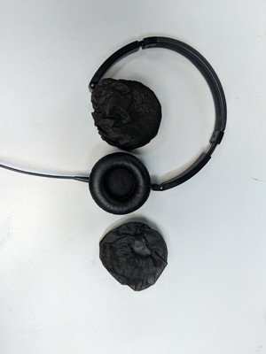 即棄耳機套 (disposable cover for headphones)