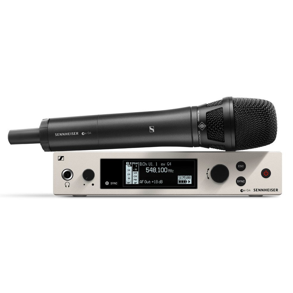 Sennheiser ew 500 G4-KK205 wirelesss handheld microphone system