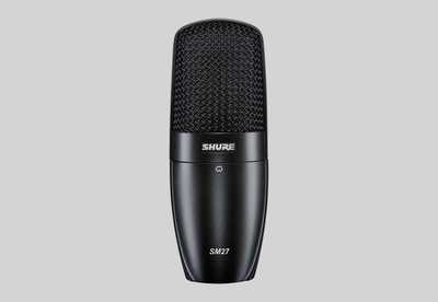 Shure SM27 Professional Large Diaphragm Condenser Microphone