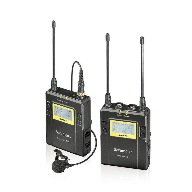 Saramonic UWMIC9 一拖一無線拍攝套裝 (RX9+ TX9)