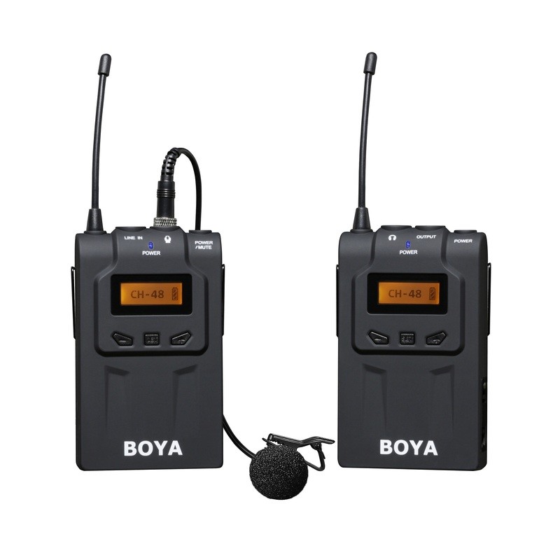 BOYA BY-WM6 wireless microphone for DSLR video
