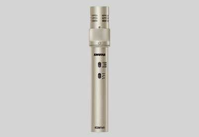 Shure KSM141 Dual Pattern Instrument microphone