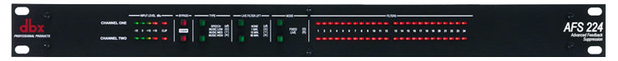 DBX AFS224 Advanced Feedback Suppression DBX AFS224 Advanced Feedback Suppression