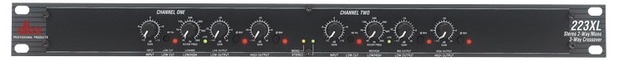 DBX 223XL Stereo 2-Way/Mono 3-Way Crossover
