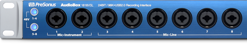 PreSonus AudioBox 1818VSL (USB 2.0 recording system)