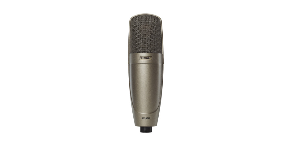 Shure KSM42
Large Dual-Diaphragm Vocal Microphone