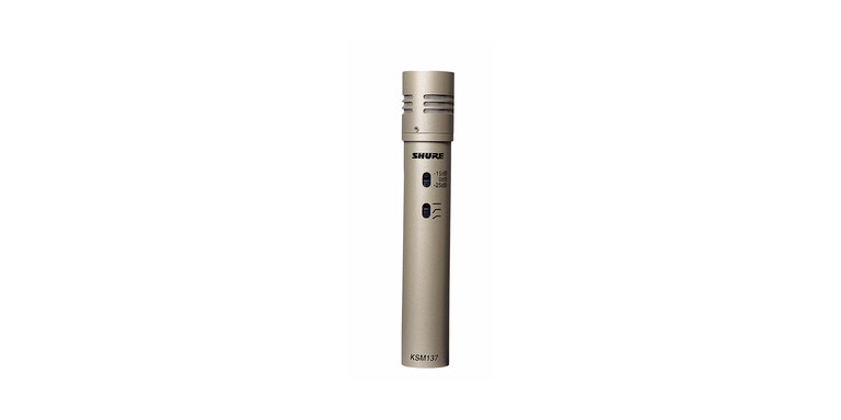 Shure KSM137
Instrument Microphone