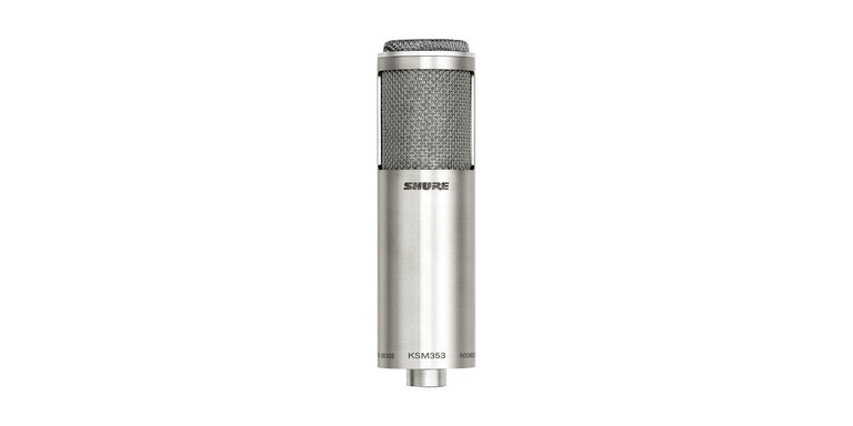 Shure KSM353/ED
Premier Bi-directional Ribbon Microphone