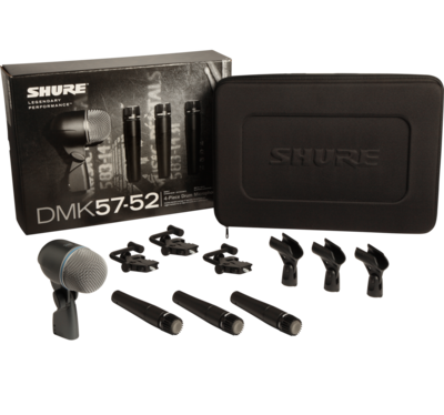 【5月優惠】Shure DMK57-52 Drum Microphone Kit (只限2套)