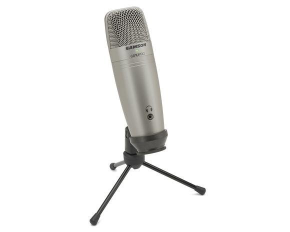 【9月優惠】Samson C01U Pro USB 錄音室電容咪高峰