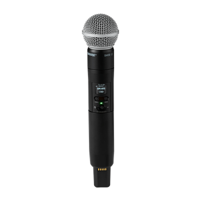 Shure SLXD24D+/58 (配備SLXD4D+接收機以及兩支SM58 無綫咪)