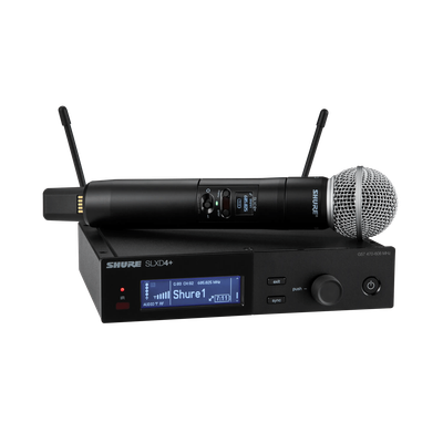 Shure SLXD24+/58 ( 配備 SM58® 心型指向性動圈咪高峰的數位無線手持系統）